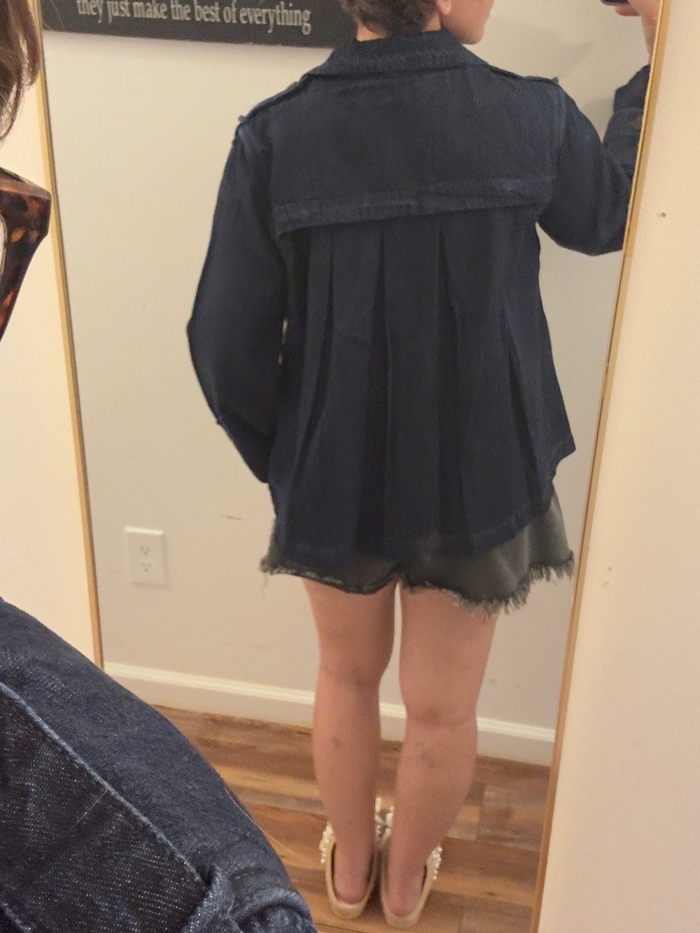 Scotch & Soda Dark Blue Double-Breasted Denim Jacket Sz M - Picture 9 of 10